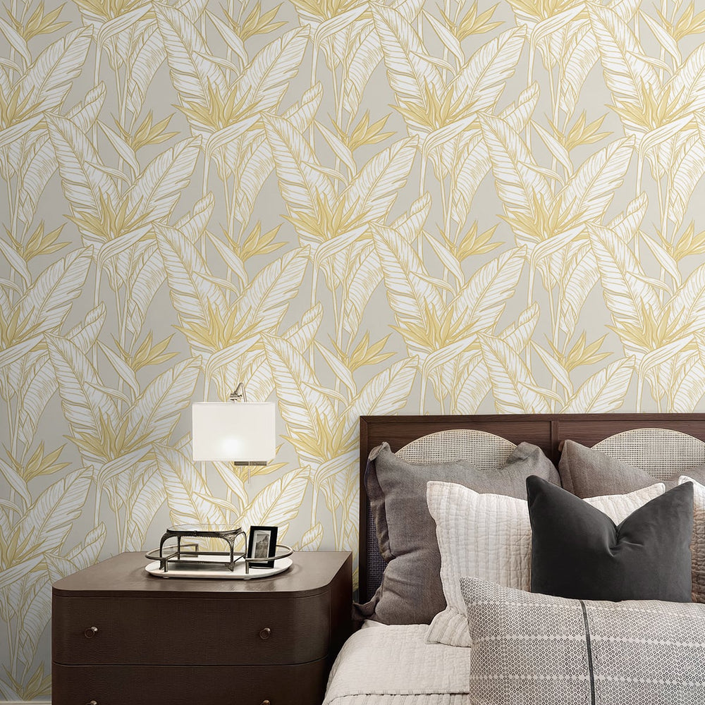 
                  
                    Birds of paradise peel and stick wallpaper bedroom SG11903 from Stacy Garcia Home
                  
                