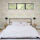 Birds of paradise peel and stick wallpaper bedroom wall SG11903 from Stacy Garcia Home