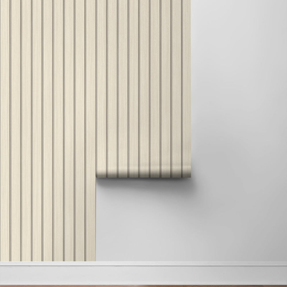 
                  
                    Faux wood peel and stick wallpaper Japandi roll SG12103 from Stacy Garcia Home
                  
                