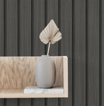 Faux wood peel and stick wallpaper Japandi decor SG12106 from Stacy Garcia Home