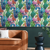 SG12201 Mariposa butterfly botanical peel and stick wallpaper decor from The Sojourn Collection by Stacy Garcia