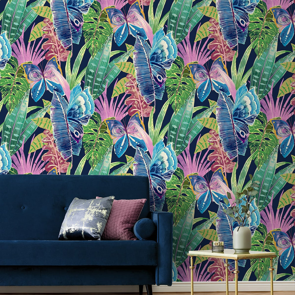 
                  
                    SG12202 Mariposa butterfly botanical peel and stick wallpaper decor from The Sojourn Collection by Stacy Garcia
                  
                