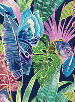 SG12202 Mariposa butterfly botanical peel and stick wallpaper from The Sojourn Collection by Stacy Garcia