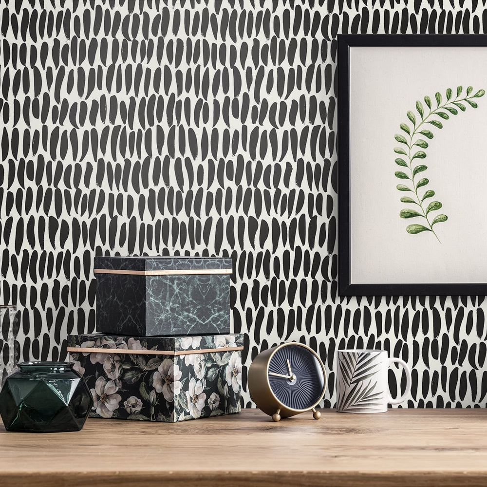 Abstract wallpaper decor SL80000 from The Simple Life collection by Seabrook Designs