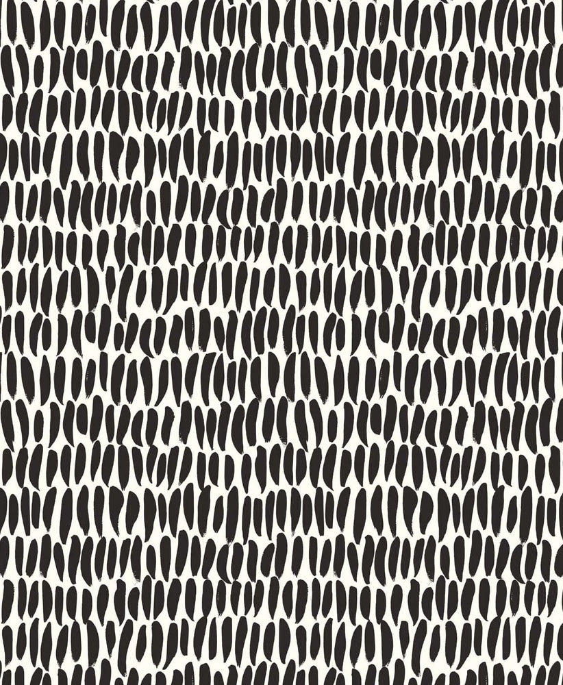 The Simple Life Brushwork Abstract Unpasted Wallpaper