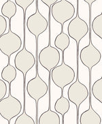 Geometric wallpaper SL80100 minimalist from The Simple Life collection by Seabrook Designs