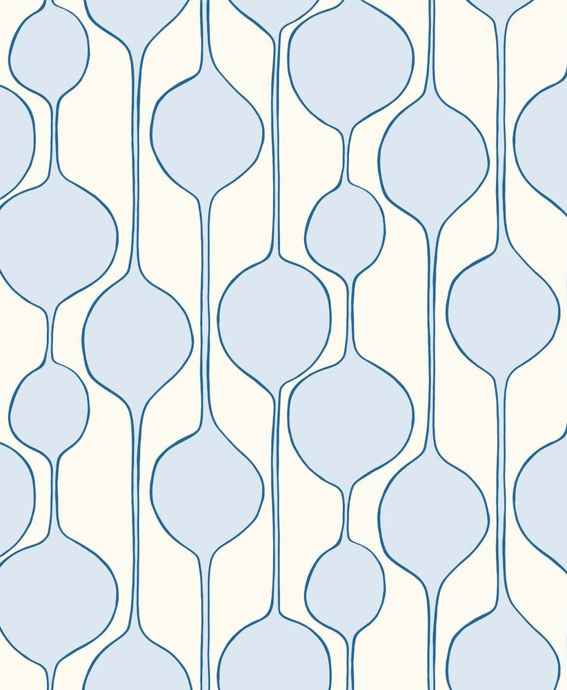 The Simple Life Minimalist Geometric Wallpaper