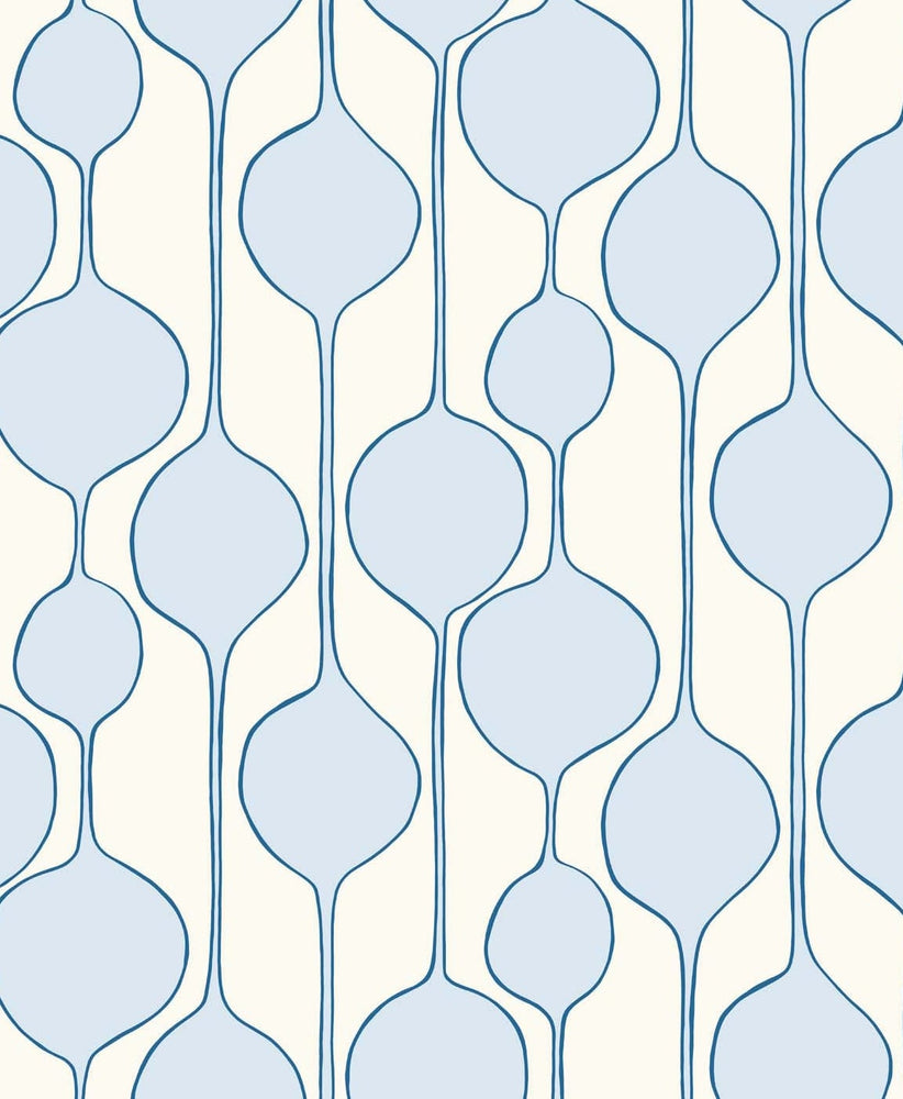 The Simple Life Minimalist Geometric Unpasted Wallpaper