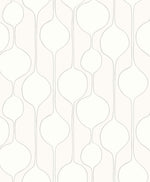 Geometric wallpaper SL80108 minimalist from The Simple Life collection by Seabrook Designs