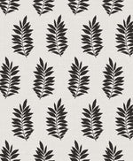 The Simple Life Pinnate Silhouette Botanical Wallpaper