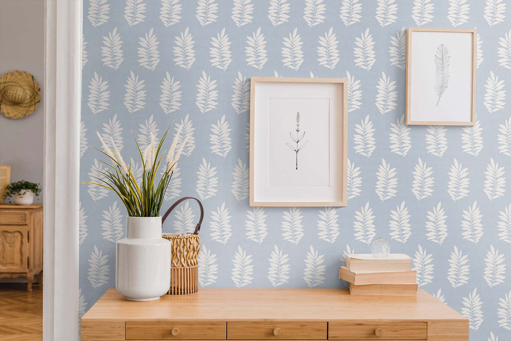 Botanical wallpaper decor SL80302 from The Simple Life collection by Seabrook Designs