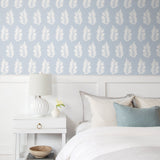 Botanical wallpaper bedroom SL80302 from The Simple Life collection by Seabrook Designs