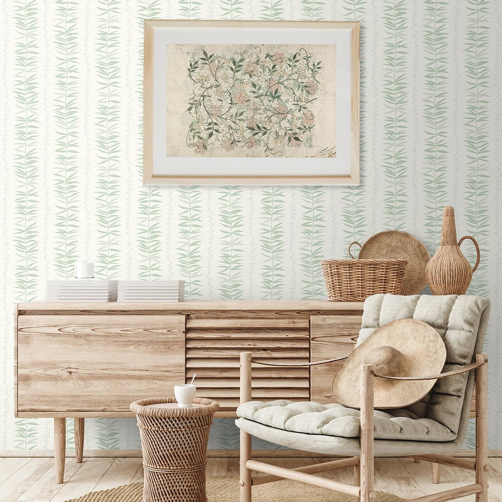 
                  
                    Leaf wallpaper living room SL80504 from The Simple Life collection by Seabrook Designs
                  
                