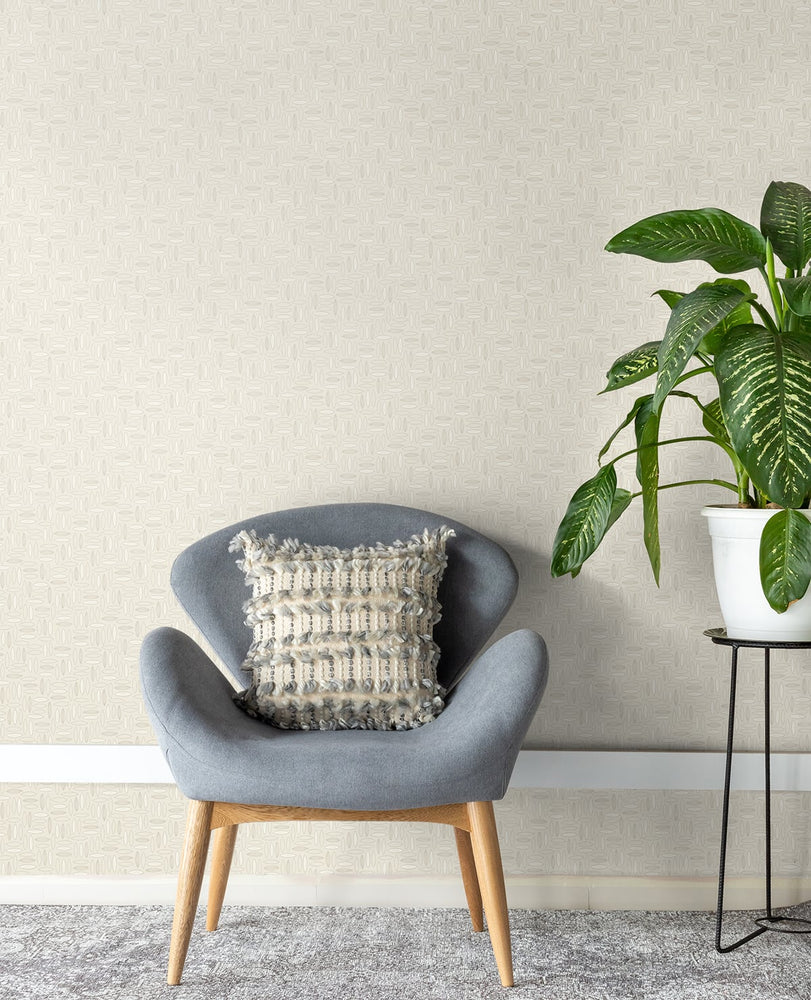 The Simple Life Pip Geometric Unpasted Wallpaper