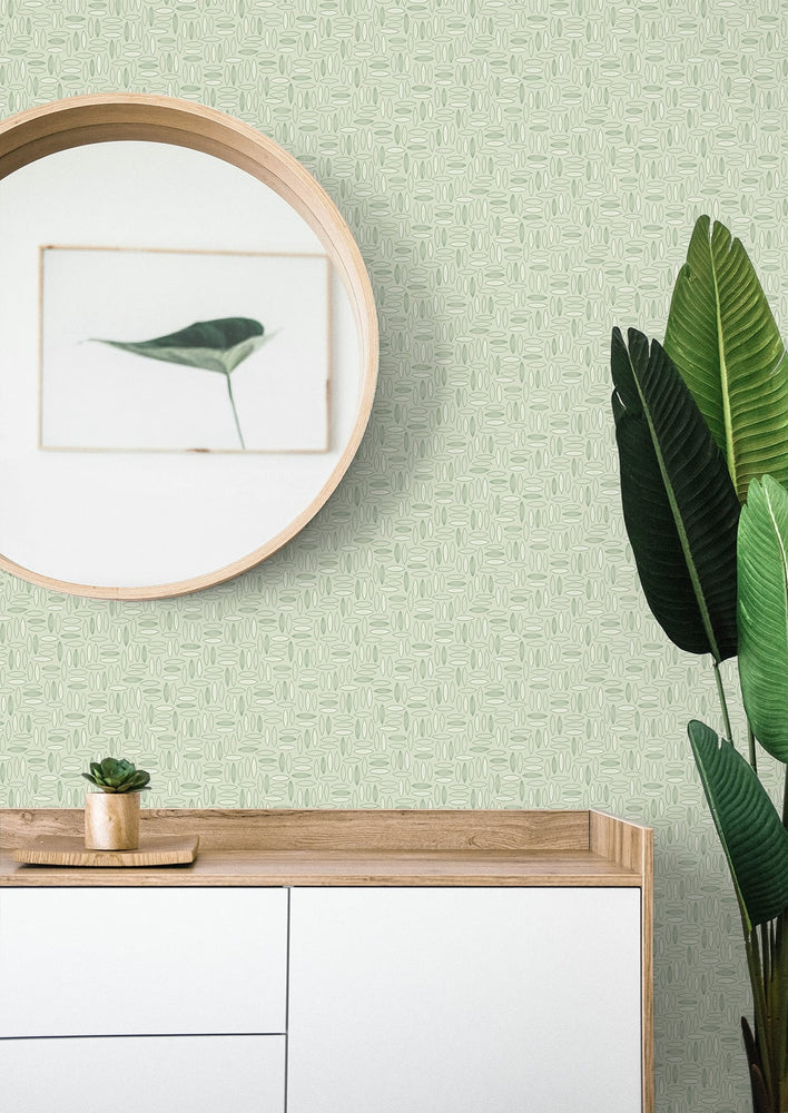 The Simple Life Pip Geometric Unpasted Wallpaper