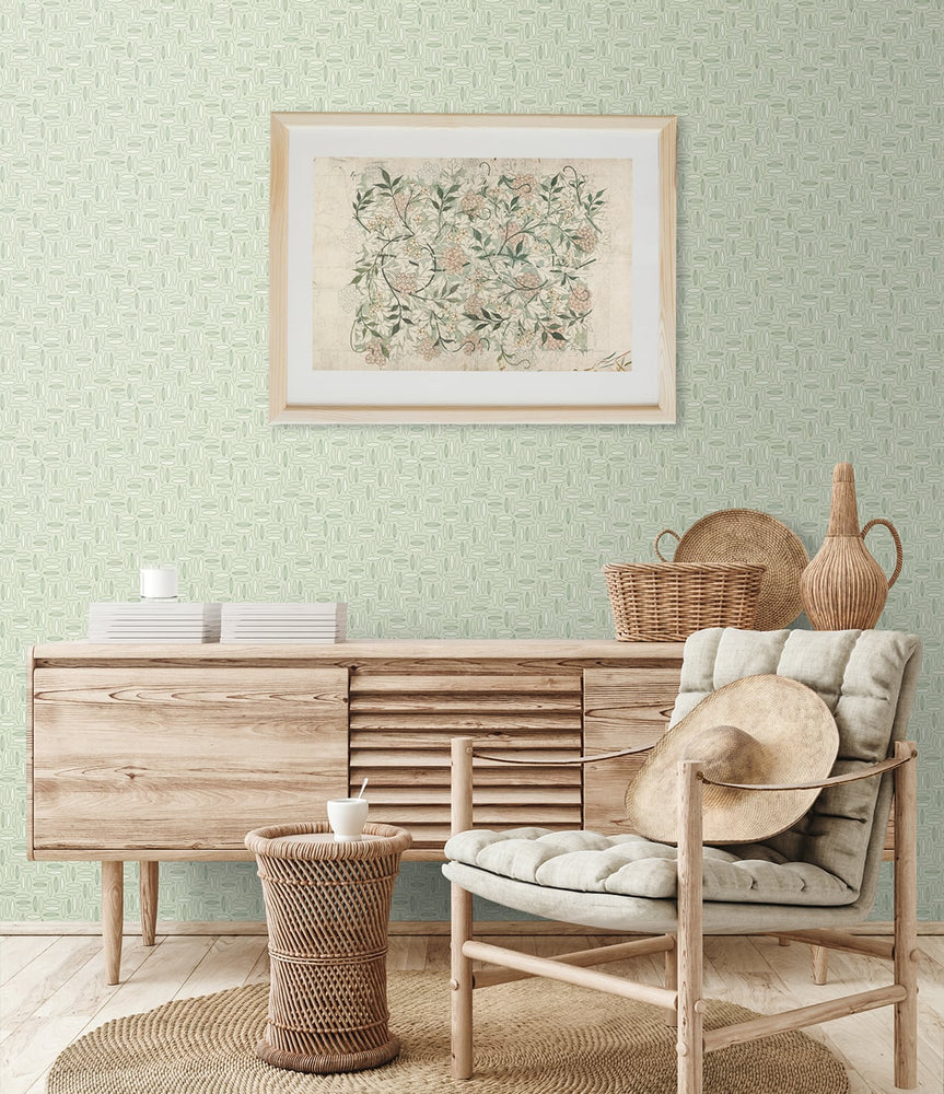 The Simple Life Pip Geometric Unpasted Wallpaper