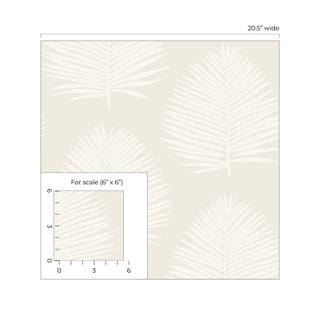 Palm wallpaper scale SL80700 from The Simple Life collection by Seabrook Designs