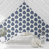 Palm wallpaper SL80702 bedroom from The Simple Life collection by Seabrook Designs