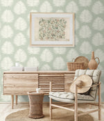 Palm wallpaper decor SL80704 from The Simple Life collection by Seabrook Designs