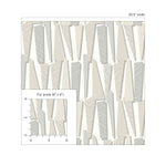 Geometric wallpaper scale SL80800 from The Simple Life collection by Seabrook Designs