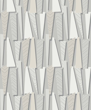 Geometric wallpaper SL80806 from The Simple Life collection by Seabrook Designs