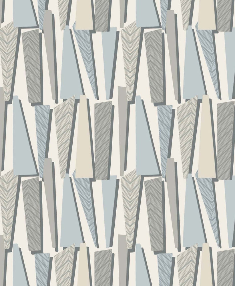 Geometric wallpaper SL80808 from The Simple Life collection by Seabrook Designs