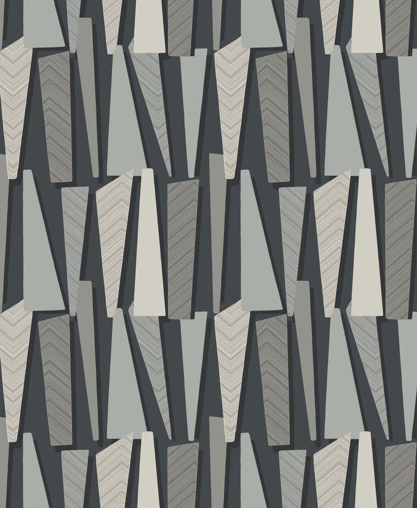 Geometric wallpaper SL80810 from The Simple Life collection by Seabrook Designs