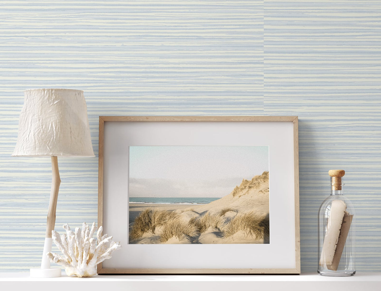 Calm seas wallpaper decor SL80902 from The Simple Life collection by Seabrook Designs
