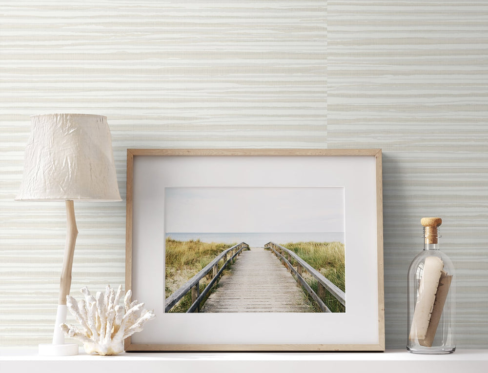 Calm seas wallpaper decor SL80903 from The Simple Life collection by Seabrook Designs