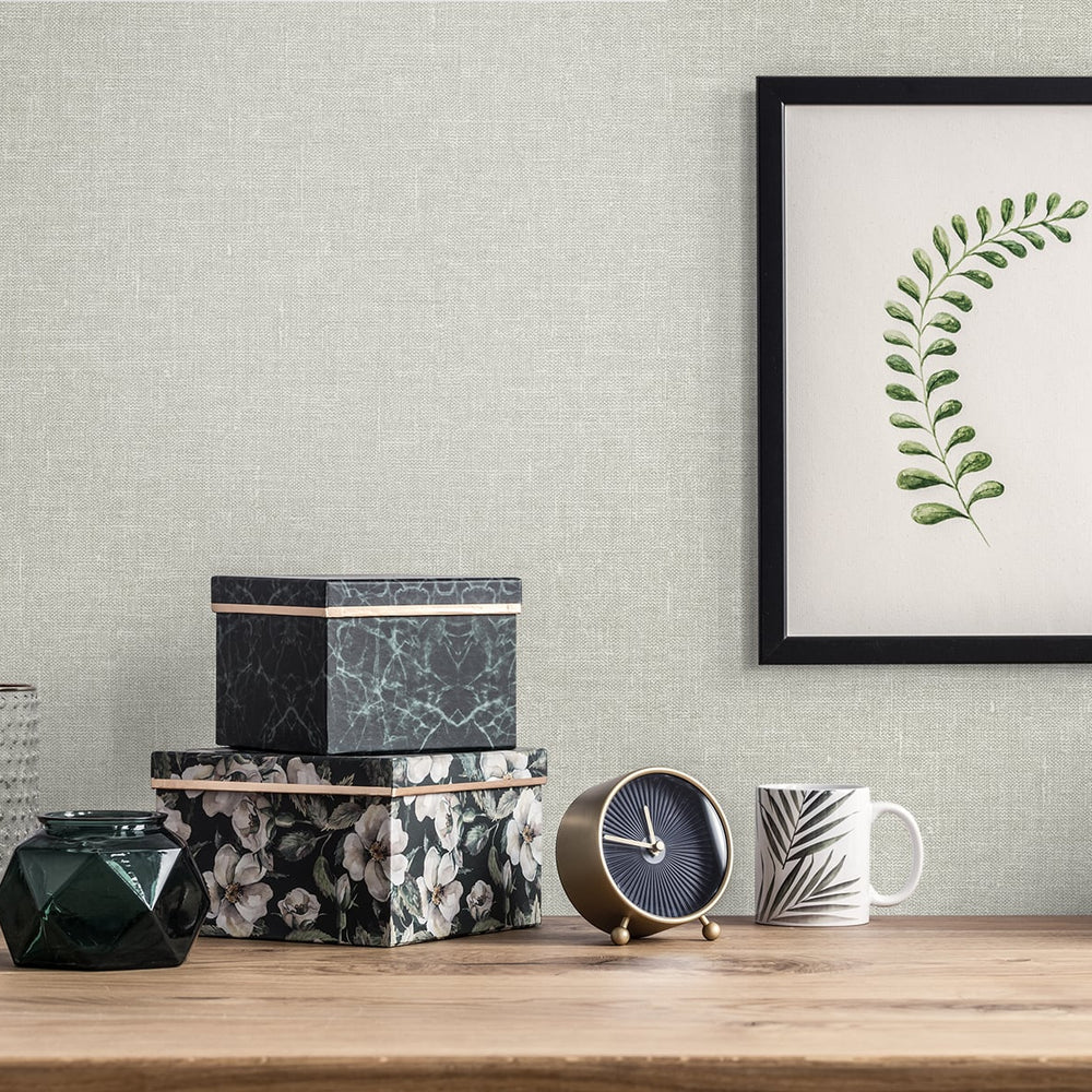
                  
                    SL81106 faux linen wallpaper decor from The Simple Life collection by Seabrook Designs
                  
                