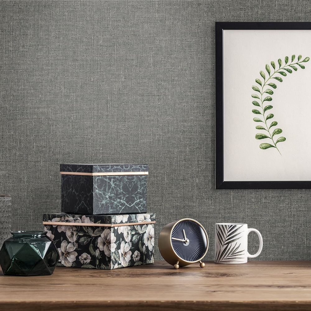 
                  
                    SL81110 faux linen wallpaper decor from The Simple Life collection by Seabrook Designs
                  
                