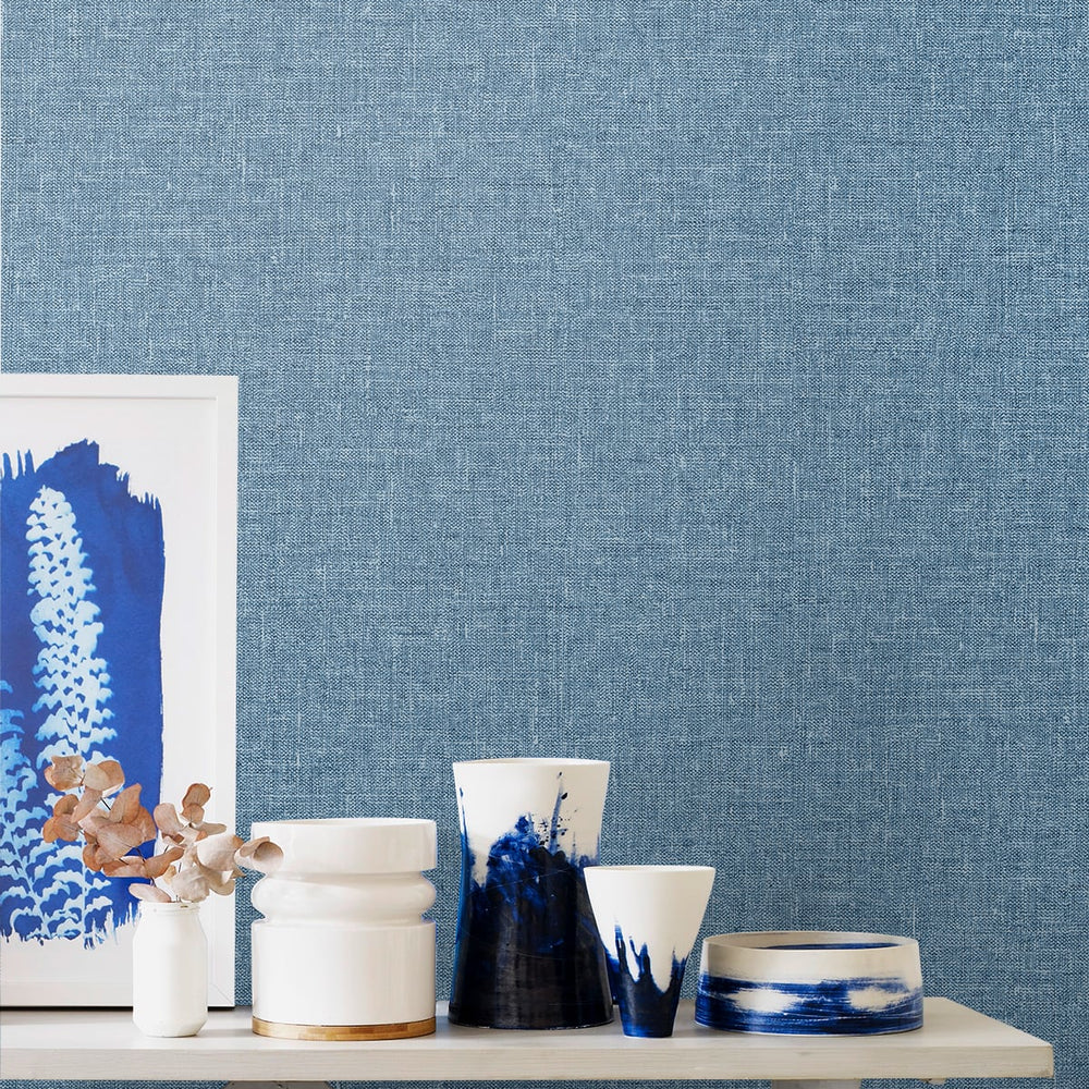 
                  
                    SL81112 faux linen wallpaper decor from The Simple Life collection by Seabrook Designs
                  
                