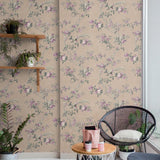 SD10906VS Chesterton vintage chinoiserie wallpaper living room from Say Decor