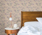 SD10906VS Chesterton vintage chinoiserie wallpaper bedroom from Say Decor