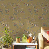 SD50906VS Chesterton vintage chinoiserie wallpaper living room from Say Decor
