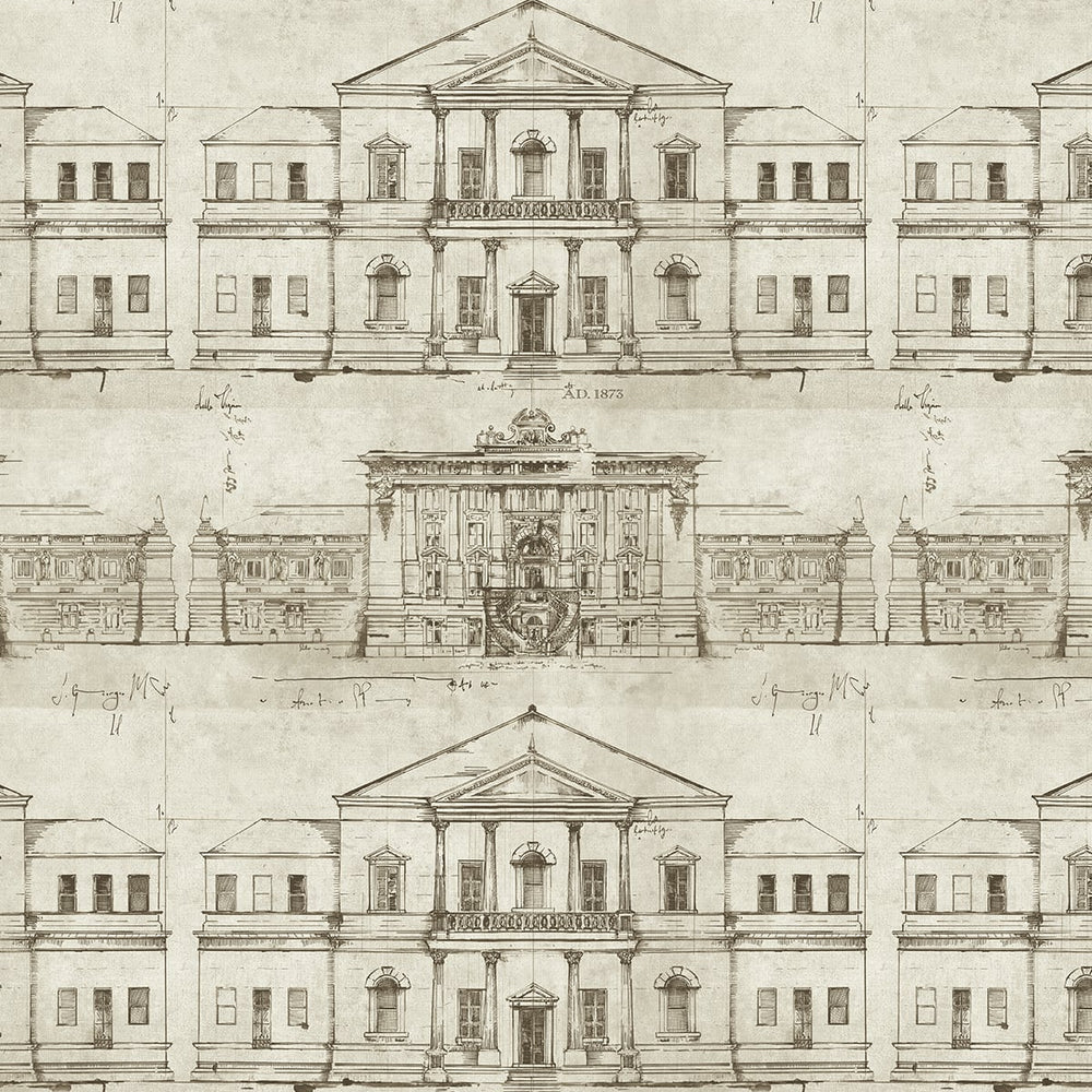 Antique architecture wallpaper SD00616VS from Say Decor