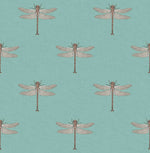 TA20304 Catalina dragonfly wallpaper from the Tortuga collection by Seabrook Designs