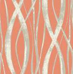 TA21106 barbados weaving stripe wallpaper from the Tortuga collection by Seabrook Designs