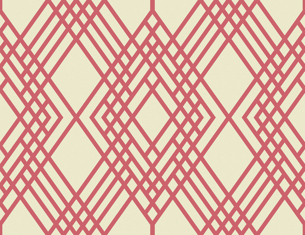 TA21301 Cayman lattice geometric wallpaper from the Tortuga collection by Seabrook Designs