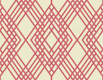 TA21301 Cayman lattice geometric wallpaper from the Tortuga collection by Seabrook Designs