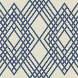 TA21302 Cayman lattice geometric wallpaper from the Tortuga collection by Seabrook Designs