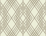 TA21306 Cayman lattice geometric wallpaper from the Tortuga collection by Seabrook Designs