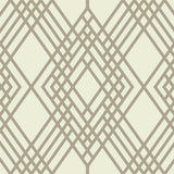 TA21306 Cayman lattice geometric wallpaper from the Tortuga collection by Seabrook Designs
