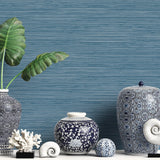 TA21702 Jamaica faux grasscloth wallpaper decor from the Tortuga collection by Seabrook Designs