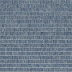 TC70012 blue grass band embossed vinyl wallpaper from the More Textures collection by Seabrook Designs