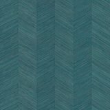 TC70114 teal chevy hemp embossed vinyl wallpaper from the More Textures collection by Seabrook Designs