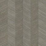 TC70117 gray chevy hemp embossed vinyl wallpaper from the More Textures collection by Seabrook Designs