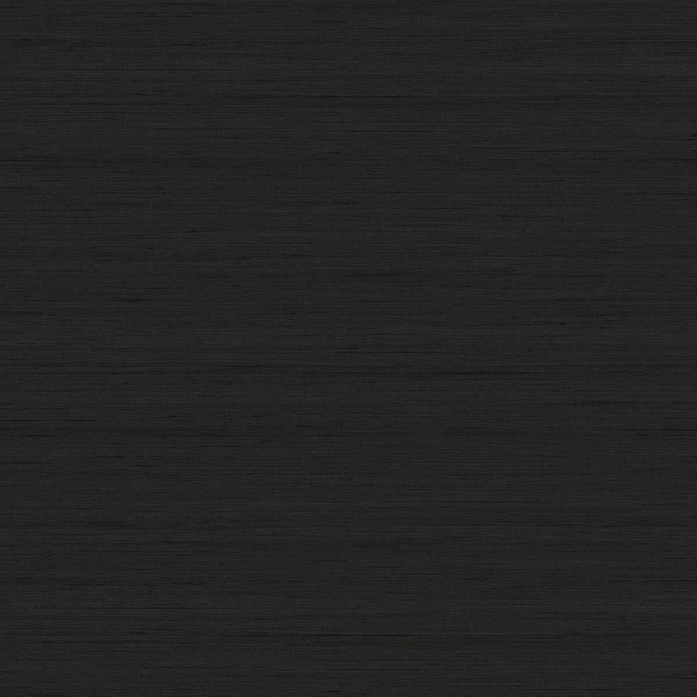 TC70300 black shantung silk embossed vinyl wallpaper from the More Textures collection by Seabrook Designs