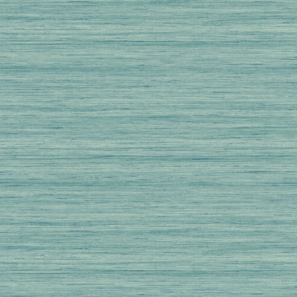 TC70302 teal shantung silk embossed vinyl wallpaper from the More Textures collection by Seabrook Designs