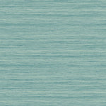 TC70302 teal shantung silk embossed vinyl wallpaper from the More Textures collection by Seabrook Designs